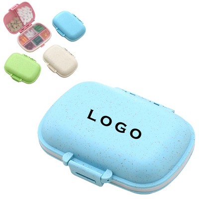 8 Compartment Travel Pill Box