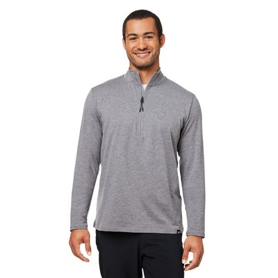 GLYDER LLC Men's Marbled Jersey Fairway Quarter-Zip