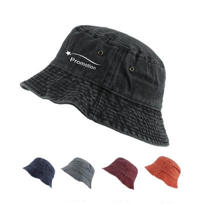 Cotton/Polyester Blended Bucket Hat