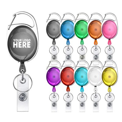 Retractable Badge Clip Holder