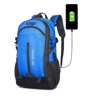 Versatile Gym Backpack with Dry-Wet Separation