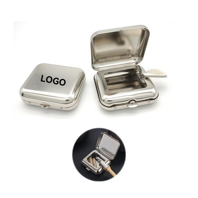 Stainless Steel Mini Cigarettes Ashtray