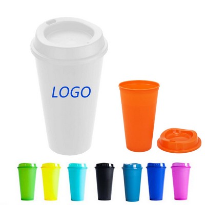 16 Oz Reusable Coffee Cups With Lids