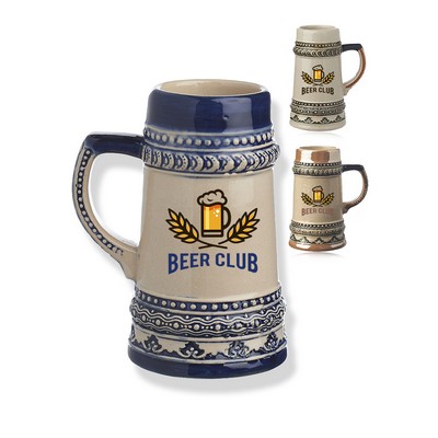 Bremen Mini Ceramic Beer Mug Shooters.2 oz