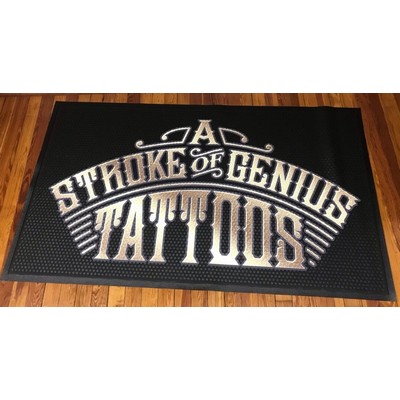 Outdoor Logo Mat - Logo Emissary Value Scraper Mat - 6x8