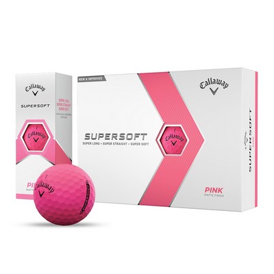 Callaway Super Soft Pink Golf Balls