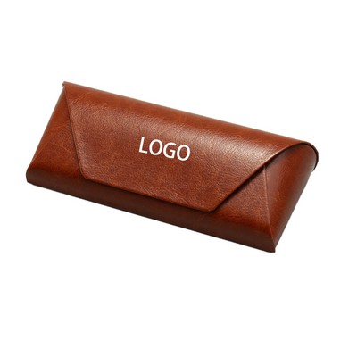 Pu Leather Eyeglass Case W/ Lining