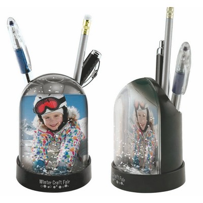 Pencil Cup Snow Globe