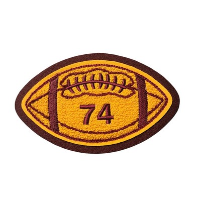 Chenille Football Letterman Jacket Patch P10469 - 4 My Jacket