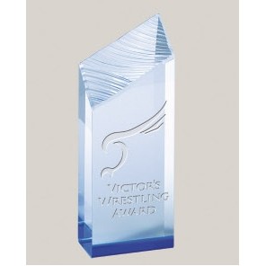 8" Chiseled Edge Acrylic Award