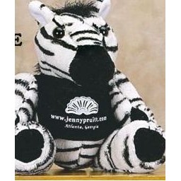 Continental Series Zebra Stuffed Animal w/Shirt (6")