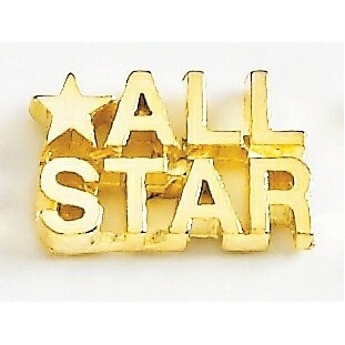 All Star Marken Design Quick Ship Cast Lapel Pin (Up to 3/4")