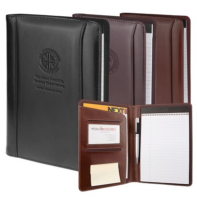 Atlantis Leather Junior Padfolio (Black)