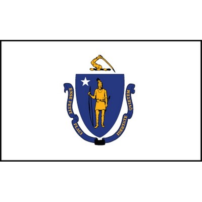 Massachusetts State Flag (4'x6')