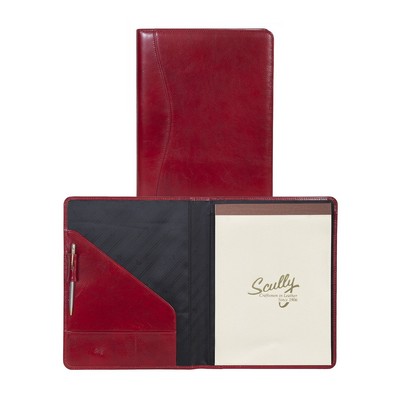 Italian Leather Letter Size Padfolio