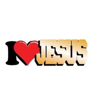 I Love Jesus Lapel Pin