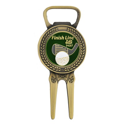 Bottle Opener Divot Tool