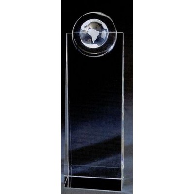 Globe Tower Award (9"x3"x2")