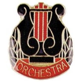 Music Award Pin - Orchestra