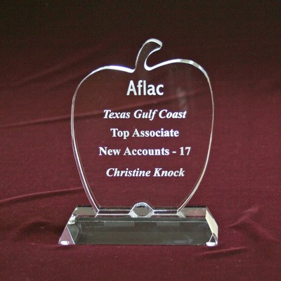 Apple Award w/Base (6"x 8 3/4")