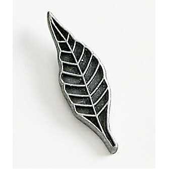 Tobacco Leaf Marken Design Cast Lapel Pin (Up to 3/4")