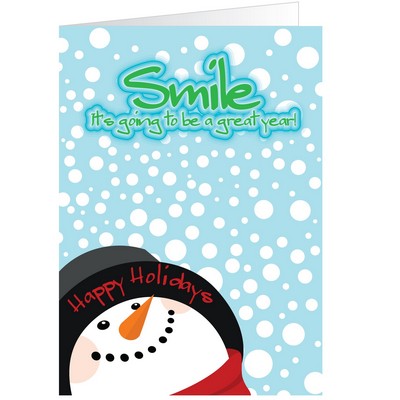 Happy Fella Holiday Greeting Card