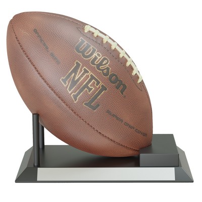 FTBLSTD - Football Stand with silver or brass plate