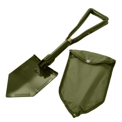 Deluxe Tri-Fold Shovel w/Cover