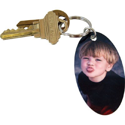 Oval Key Chain