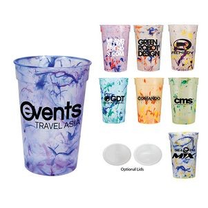 17 Oz. Confetti Stadium Cup (Spot Color)