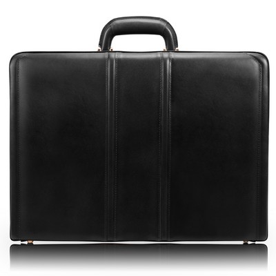 COUGHLIN | 4.5" Black Leather Attaché | McKleinUSA