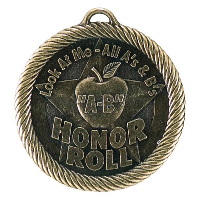 Medals, "A-B Honor Roll" - 2" Value Medals