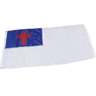 Outdoor Christian Nylon Flag w/Grommets (3'x5')