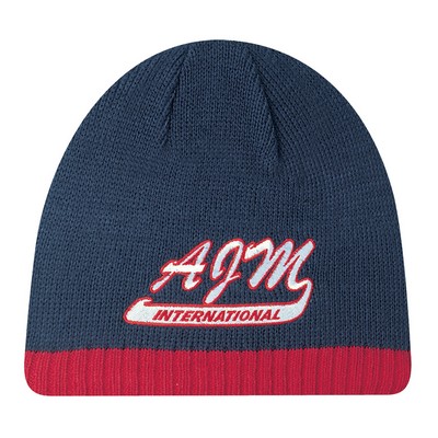 Acrylic/Polyester Fleece Beanie Cap