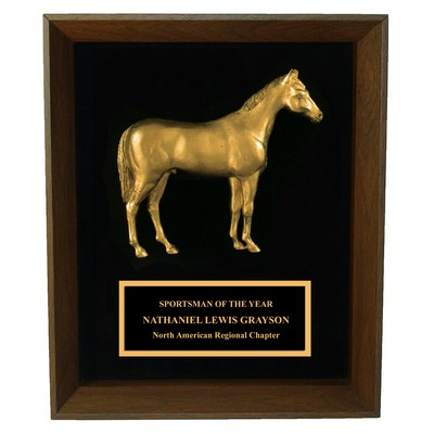 Horse Shadow Frame Plaque