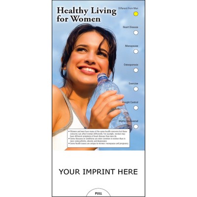 Healthy Living for Women Slide Chart