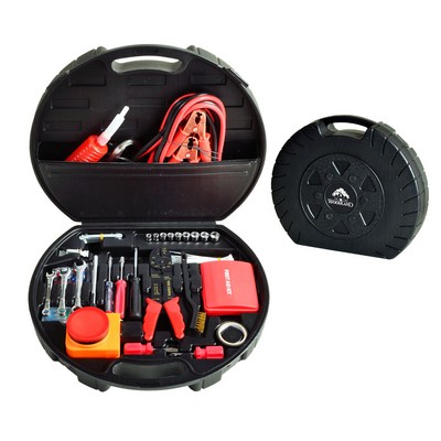 Deluxe Roadside Emergency Tool Kit