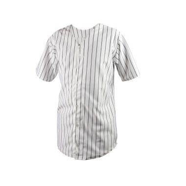 Adult Pro-Style Full Button Pinstripe Baseball Jersey