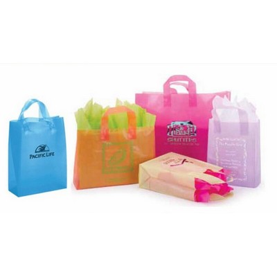 Color Shopping Style Bag w/ Soft Loop Handle (10"x5"x13")