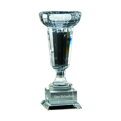 Magic Optical Crystal Small Cup Shape Trophy