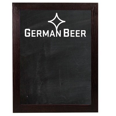 12x18 Oak Frame Wall Chalkboard