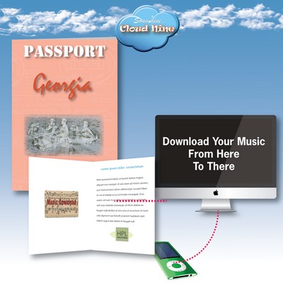 Cloud Nine Acclaim Greeting with Download Card - TD11 V.1 / TD11 V.2 - Georgia