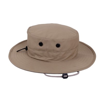 Khaki Military Type Adjustable Boonie Hat