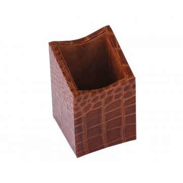 Protacini® Cognac Brown Pencil Cup