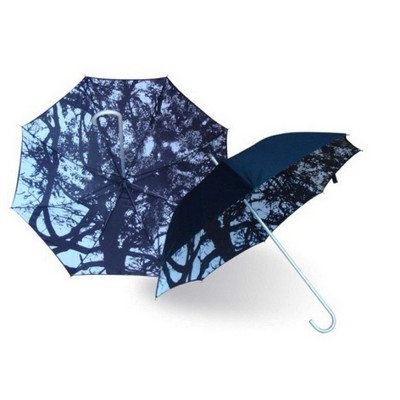 Double Layers Straight Automatic Umbrella.