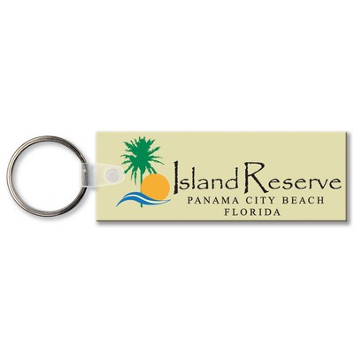 Rectangle Key Tag (Spot Color)