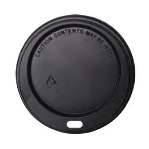 Black Dome Sip-Thru Lids (For 12 Oz. and 16 Oz. Insulated Cups and 9 Oz. Paper Hot Cups)