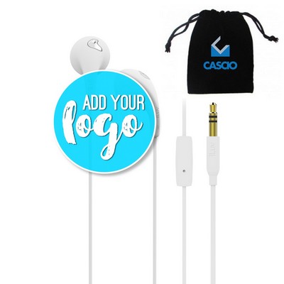 BubbleGumTalk Earphones w/ Mic Control