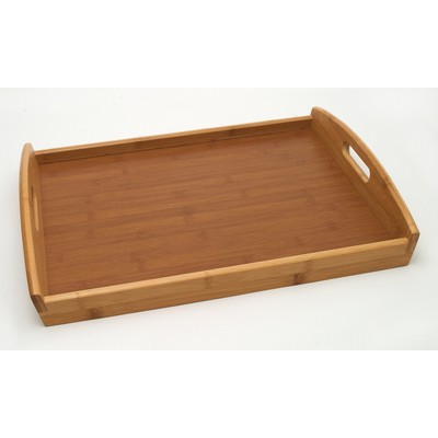 Bamboo Tray w/ Veneer Bottom