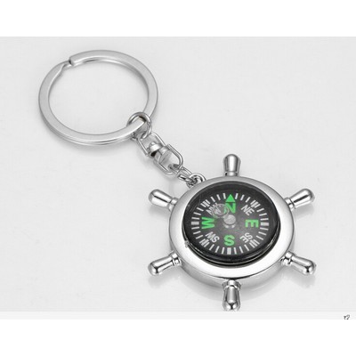 Compass Key Chain